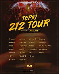 Tepki 212 Tour Konserini İptal Ettiği Açıklama Videosunu Yayınladı