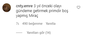 Rapçi Mirac'ın Şehinşah Paylaşımı!