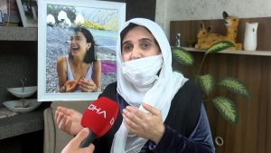 Muğla'da öldürülen Pınar Gültekin'in annesi konuştu: Kızımın yanık kokusunu alıyorum