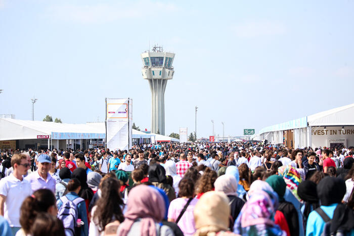 2 günde 250 bin kişi geldi