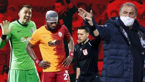 Alanyaspor-Galatasaray maçında Fatih Terim çılgına döndü! Galatasaray derbiyi hatırlattı...