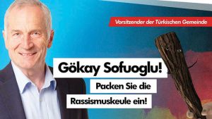 Alman aşırı sağcı milletvekili Türk başkana sopa gösterdi