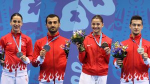 Avrupa Oyunları'nda karatede 4 madalya