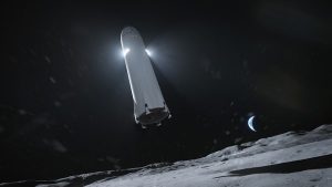 Ay yüzeyine insan indirecek araç için SpaceX ile anlaşıldı