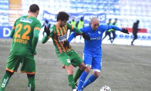 BB Erzurumspor 1-1 Alanyaspor / Maçın özeti ve goller