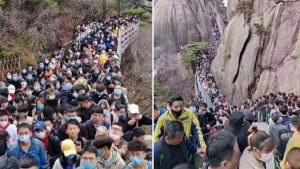 Çin'de karantina yasakları hafifletildi, on binlerce kişi parklara akın etti