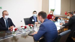 Dışişleri Bakanı Çavuşoğlu, Sloven mevkidaşıyla ortak basın toplantısında konuştu