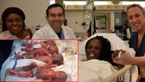 Dünya bu olayı konuşuyor: Malili kadın 9 bebek doğurdu!