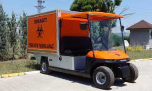 Elektrikli araçlar Bursa'da tıbbi atıkları toplayacak