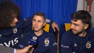 Fenerbahçe'de Ozan Tufan ve Eyüp Akcan'ın eğlenceli anları