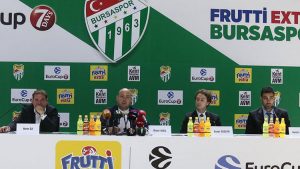 Frutti Extra Bursaspor'da EuroCup sevinci