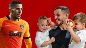 Galatasaraylı Omar Elabdellaoui'nin yürek burkan hikayesi! Down sendromlu oğlunu eğlendirmek için...