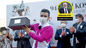 Gazi Koşusu'nda tarih yazan Ahmet Çelik: 'Çayımı içtim, atıma bindim, kazandım'