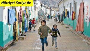 Hürriyet Suriye'de... Savaş çocuklarının dileği barış