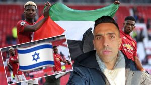 İsrailli futbolcu Eran Zahavi'den bir skandal daha! Bu kez Filistin bayrağı açan Pogba ile dalga geçti...