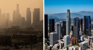 Kısıtlamalar bu şehirlerde hava kirliğini azalttı... İşte öncesi ve sonrası fotoğrafları