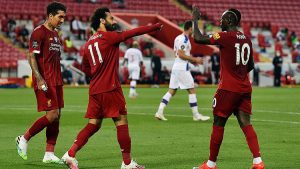 Lider Liverpool, Cyrstal Palace'ı 4 golle geçti