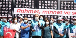 Memur-Sen, 1 Mayıs'ı sağlık emekçileriyle birlikte kutladı