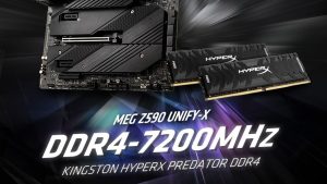 MSI MEG Z590 Unify-X İle DDR4 Dünya Rekoru Kırıldı