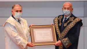 Prof. Dr. Mehmet Toner’e 'Fahri Doktora' unvanı