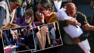 Son dakika haberler: Azerbaycan'dan çok acı görüntüler... Gözyaşları sel oldu!