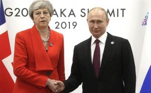 Theresa May ve Putin'in G20'deki görüşmesi sona erdi