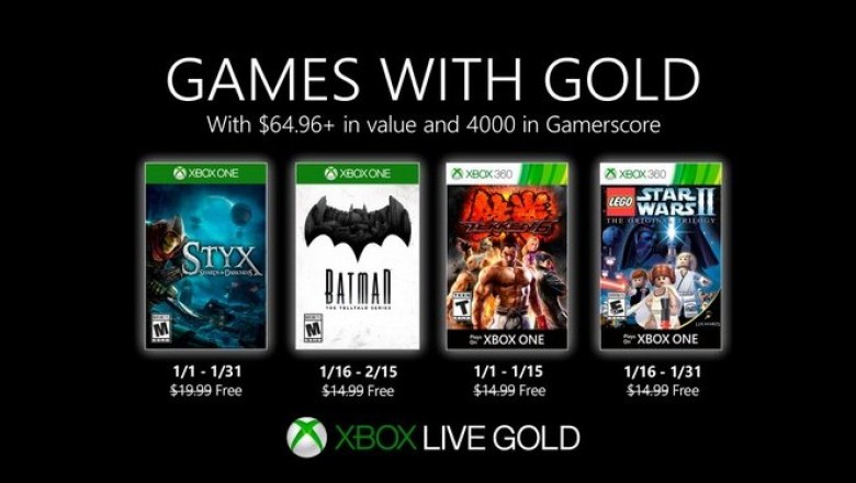 Xbox Live Gold, Ocak Ayı Ücretsiz Olacak Oyunlar Açıklandı