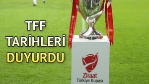 Ziraat Türkiye Kupası yarı final maçları ne zaman? TFF ZTK yarı final maç programını açıkladı