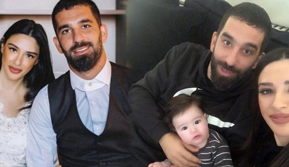 Arda Turan'dan eşi Aslıhan Doğan'a romantik doğum günü mesajı!