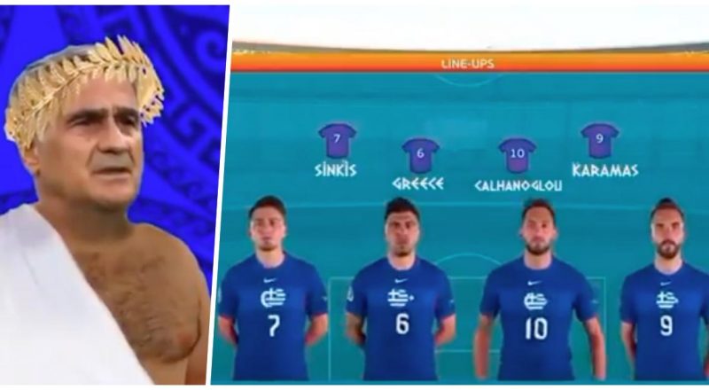 A Milli Takımının 'Sizin Çocuklar' Yunanistan Uyarlamasıyla Herkesi Kırıp Geçiren Versiyonu