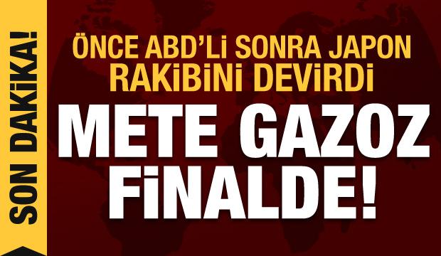 ABD'li ve Japon rakibini devirdi! Mete Gazoz finalde