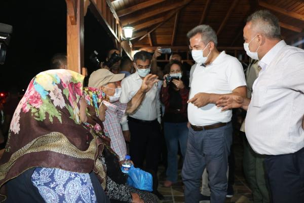 Adana'nın 2 ilçesinde orman yangını (5)