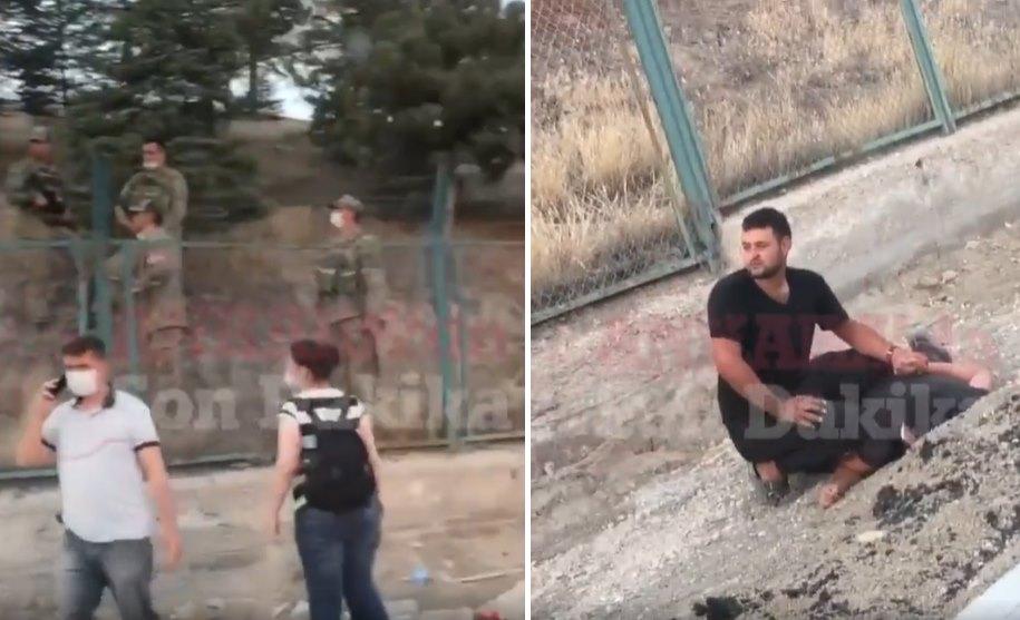 Ankara'da Askeriyeye Ait Alanda Bulunan Ağaçları Ateşe Veren Şahsı Vatandaş Yakaladı Ankara'da Askeriyeye Ait Alanda Bulunan Ağaçları Ateşe Veren Şahsı Vatandaş Yakaladı