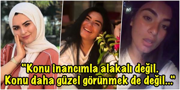 Berbat Tenkitlere Yanıt Geldi! Ünlü Gelin Adayı Hanife Gürdal Neden Başını Açtığını Açıkladı