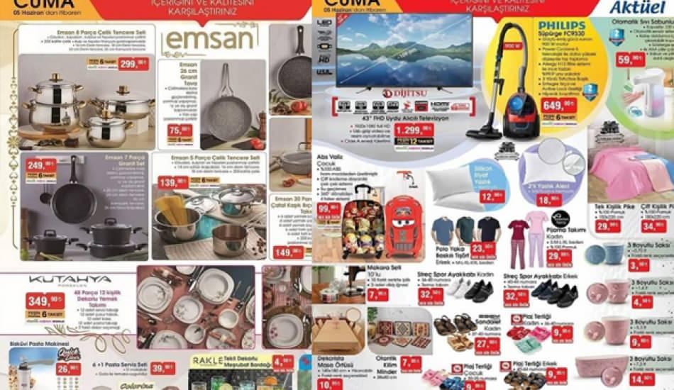 BİM 5 Haziran aktüel kataloğu yayında! Elektronik, yemek takımı...
