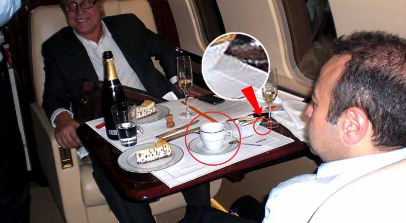 Egemen Bağış'ın Uçakta Şampanyalı Fotoğrafını Analiz Ettiler: Kek, Kahve Toplanmadan Başka Servis Yapılır mı?