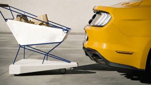 Ford'dan 1 Nisan latifesi üzere proje: Otomatik fren yapan alışveriş arabası