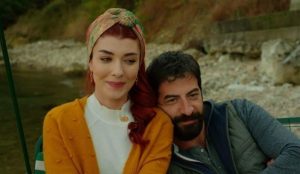 Kuzey Yıldızı İlk Aşk'ın başrolü İsmail Demirci ile Aslıhan Hüner'den güldüren kahve atışması!
