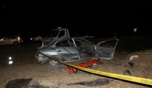 Yozgat'ta otomobil şarampole devrildi: 1 ölü, 2 yaralı