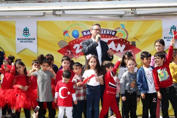 23 Nisan Başakşehir'de Coşkuyla Kutlandı