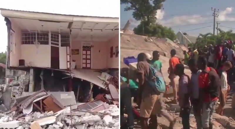 7.2 Büyüklüğündeki Sarsıntı Sonrasında 1300'e Yakın İnsanın Hayatını Kaybettiği Haiti'den Drone İmgeleri