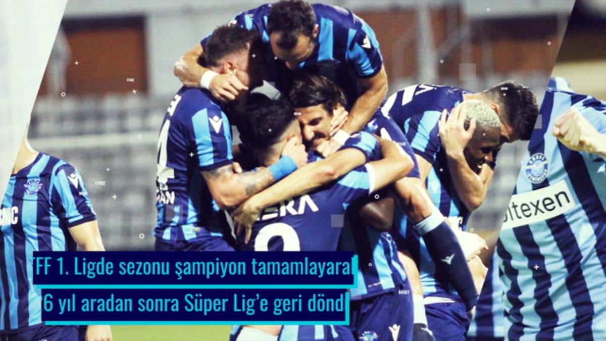 Adana Demirspor 26 Sene Sonra Üstün Lig'e Hazır! Adana Demirspor 26 Sene Sonra Üstün Lig'e Hazır!