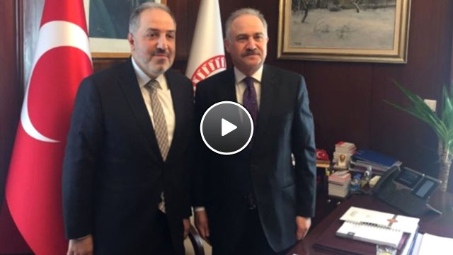 AK Parti'li Mustafa Yeneroğlu'ndan Taarruza Uğrayan CHP'li Levent Gök'e Geçmiş Olsun Ziyareti