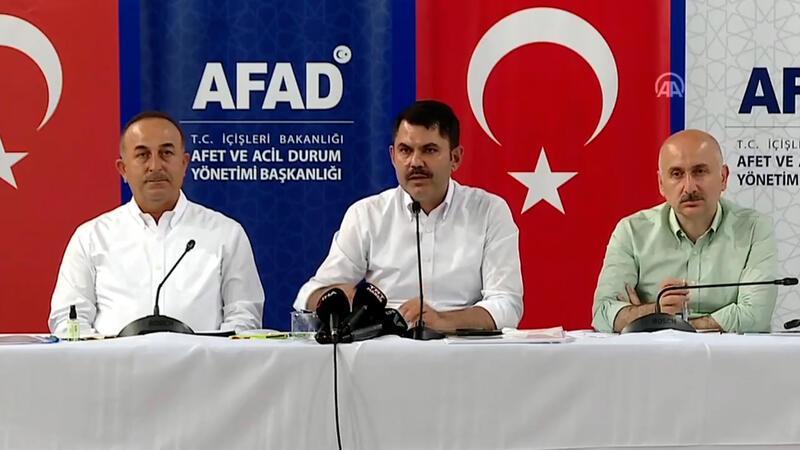 Bakan Kurum: 'Yanan Bölgeler İmara Açılmayacak' Bakan Kurum: 'Yanan Bölgeler İmara Açılmayacak'