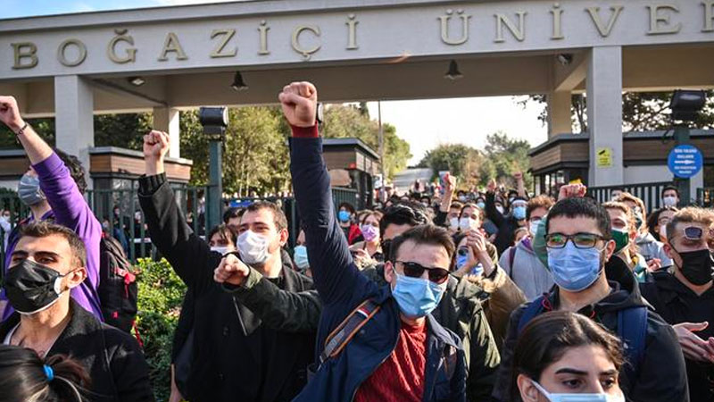 Bakanlık'ın Boğaziçi savunması: Tutuklamalar hukuka uygun