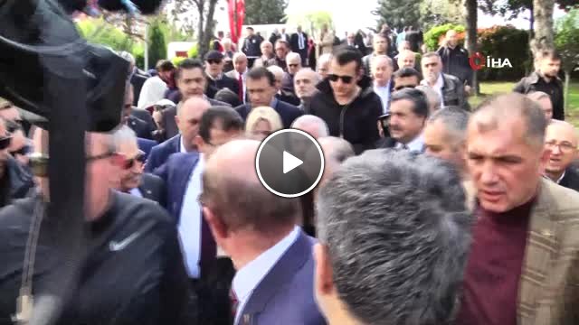 Binali Yıldırım ile Ekrem İmamoğlu Tokalaştı