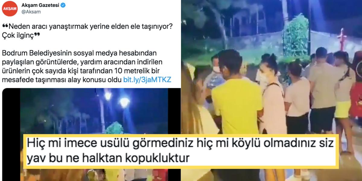 Bodrum'da Su Taşıyan İstekli İnsanları Amaç Alan Akşam Gazetesi'nin Reaksiyon Çeken Bomboş Haberi Bodrum'da Su Taşıyan İstekli İnsanları Amaç Alan Akşam Gazetesi'nin Reaksiyon Çeken Bomboş Haberi