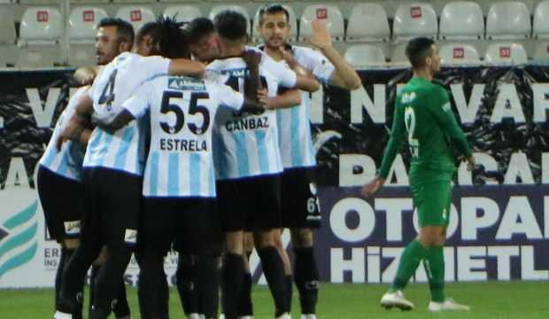 Bursaspor, Erzurum'da 85'te yıkıldı Bursaspor, Erzurum'da 85'te yıkıldı