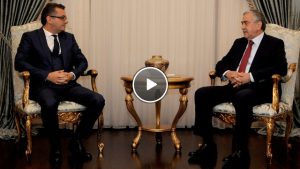 KKTC Başbakanı Tufan Erhürman, Cumhurbaşkanı'na İstifasını Sundu