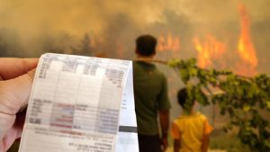 Orman yangınlarından etkilenen 5 vilayette elektrik abonelerinin borçları 3 ay müddet ile ertelendi